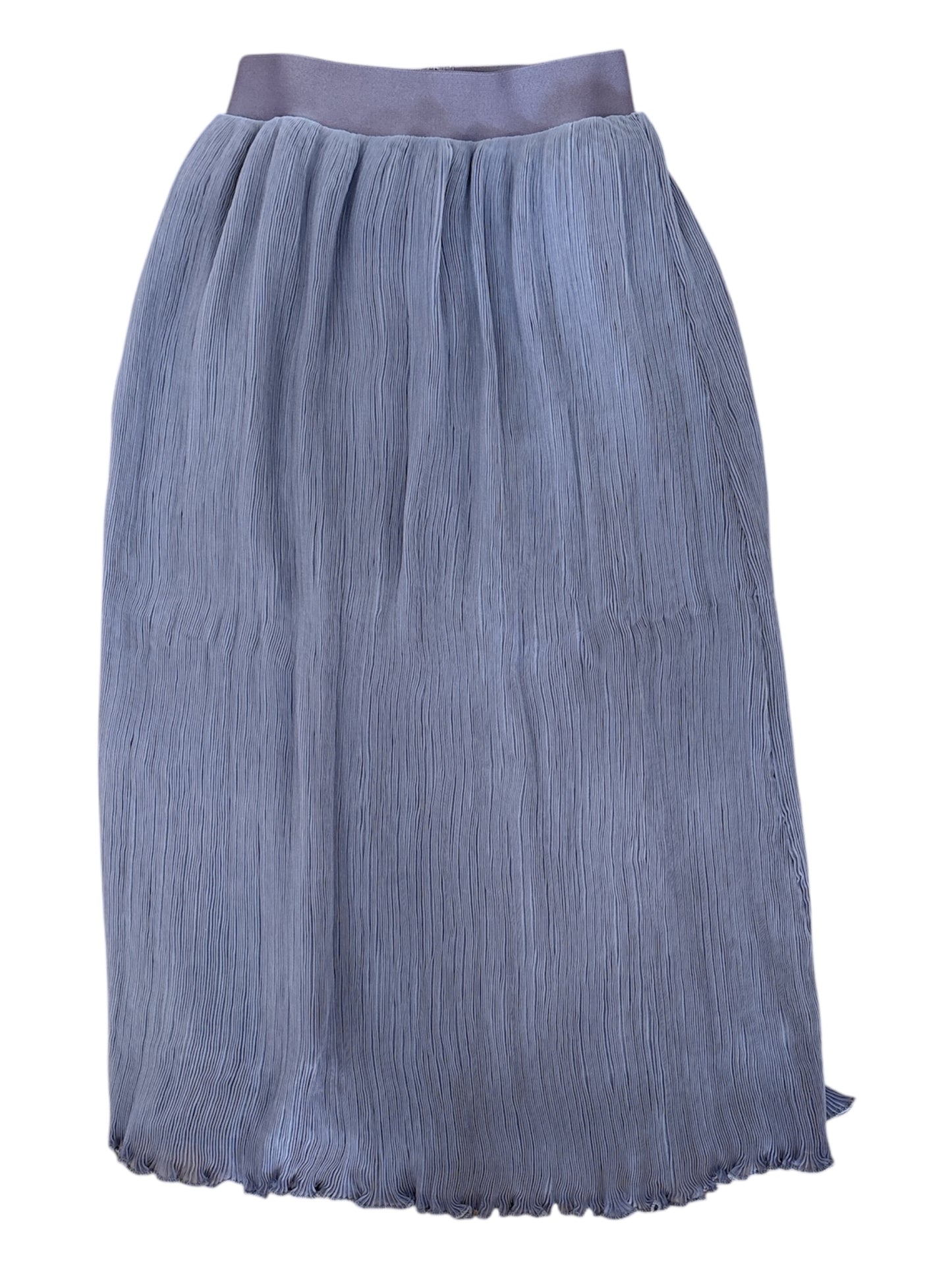 AW Lavender Long Pleated Skirt