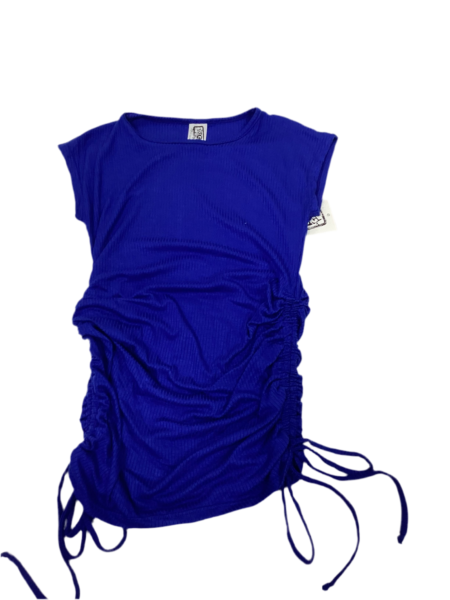 Erge Solid Ribbed Dress