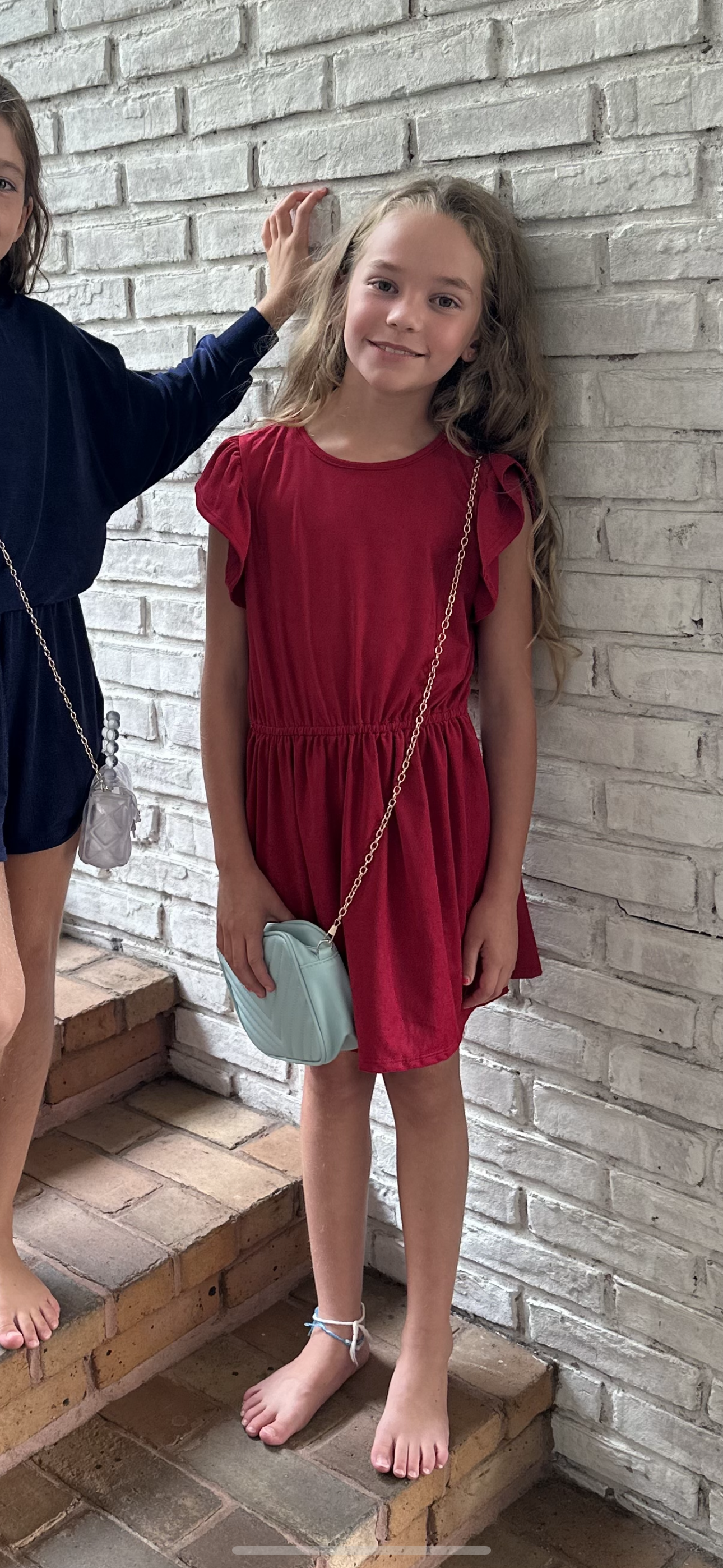 ERGE microsuede dress