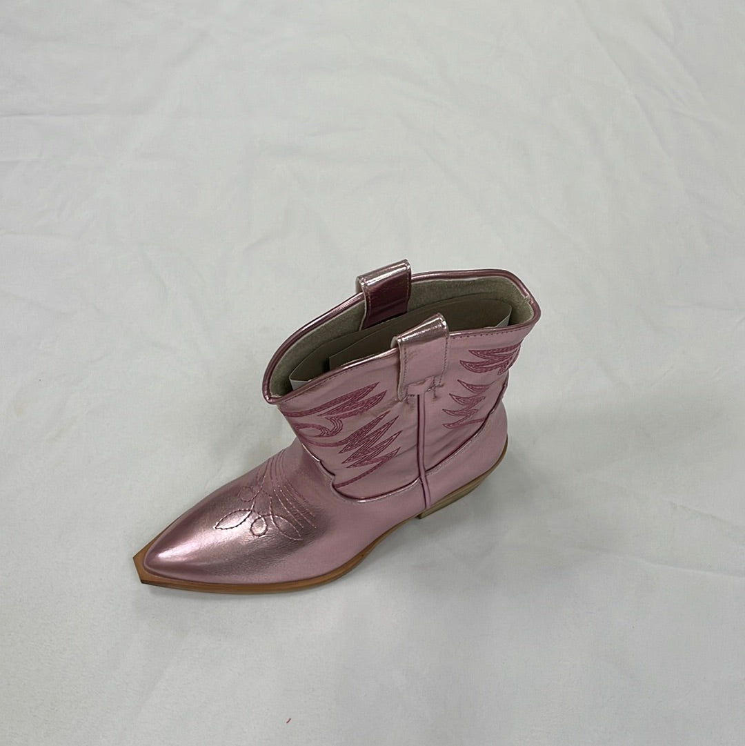 Zahara kids pink cowboy boots