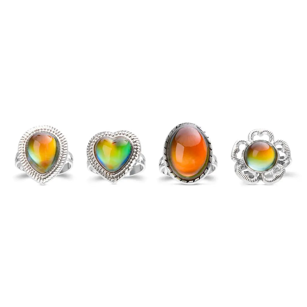 Magical Mood Rings Set of 4