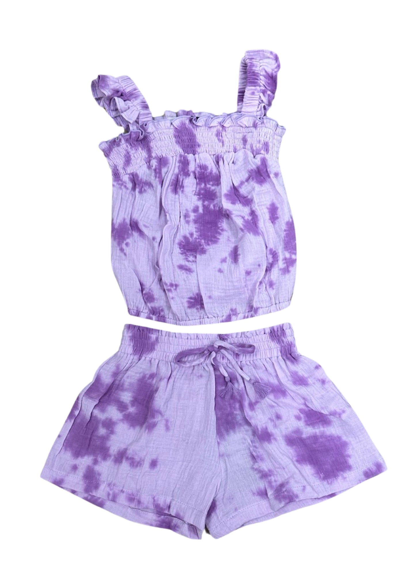 FBZ Purple Tie Dye Short