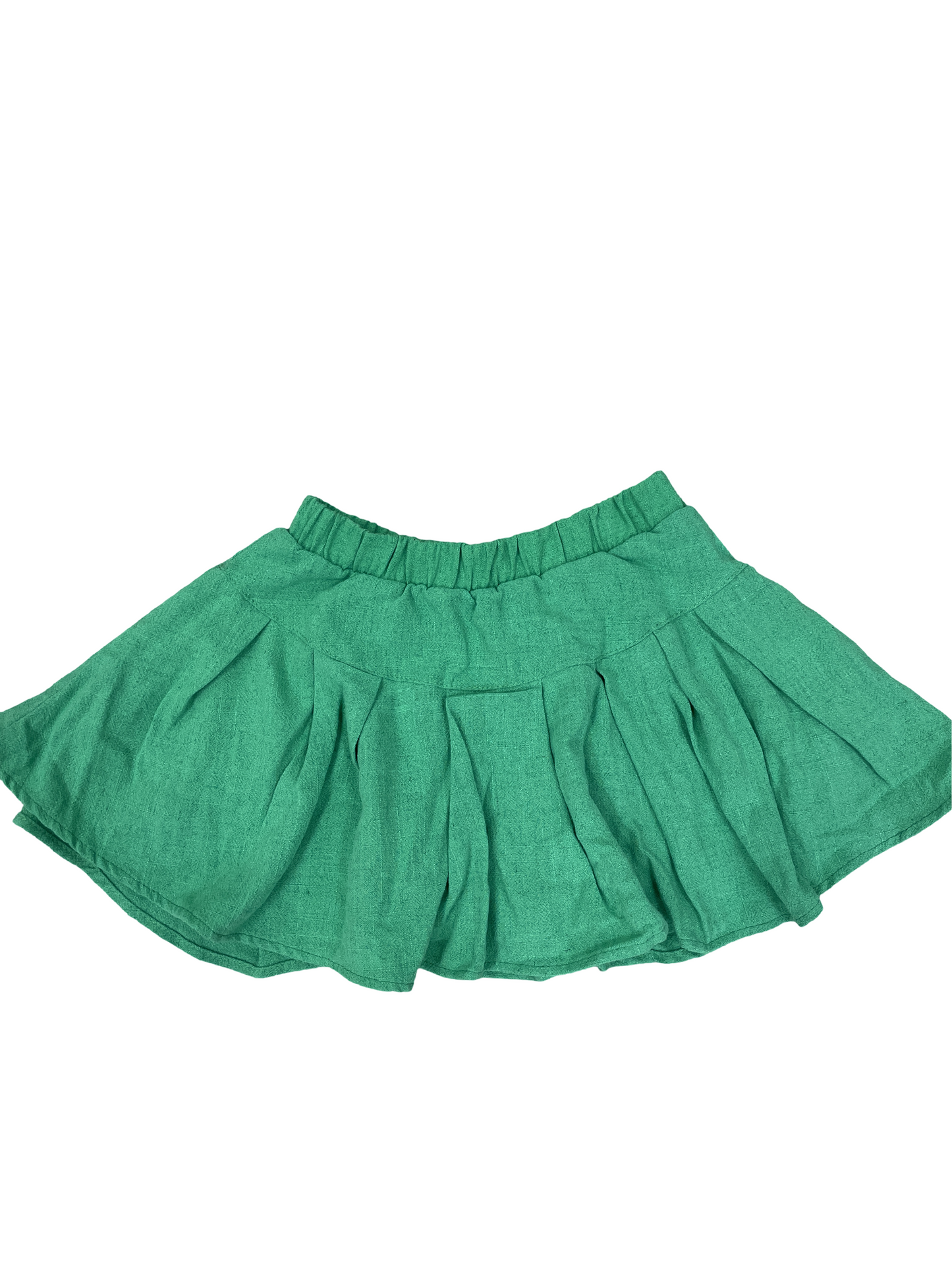 ERGE Green Linen Skort