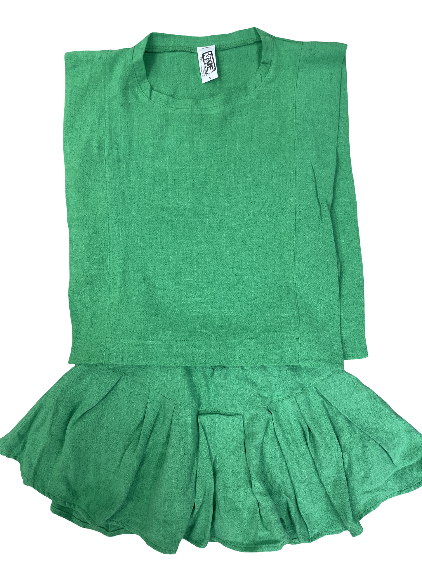 ERGE Green Linen Tank