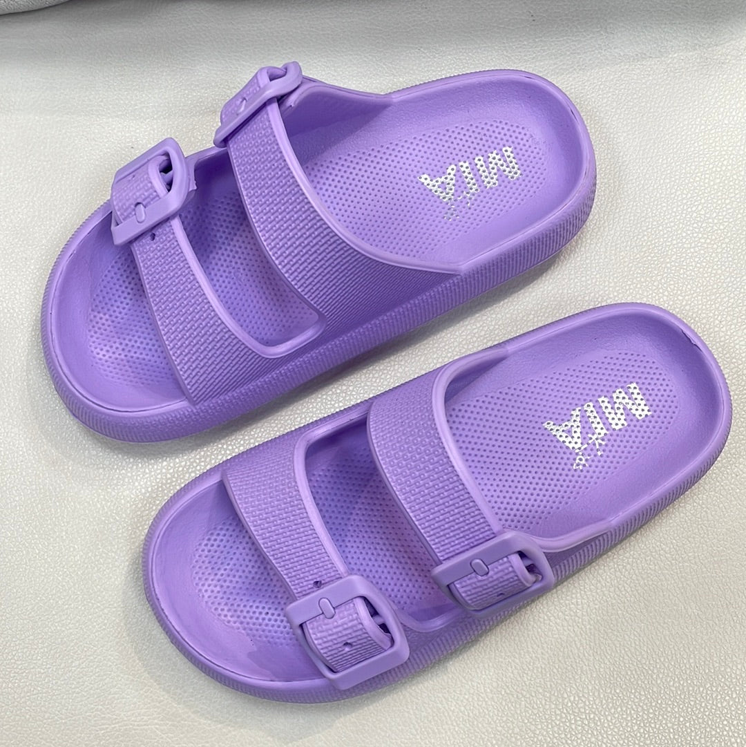 Mia Lavender Slides