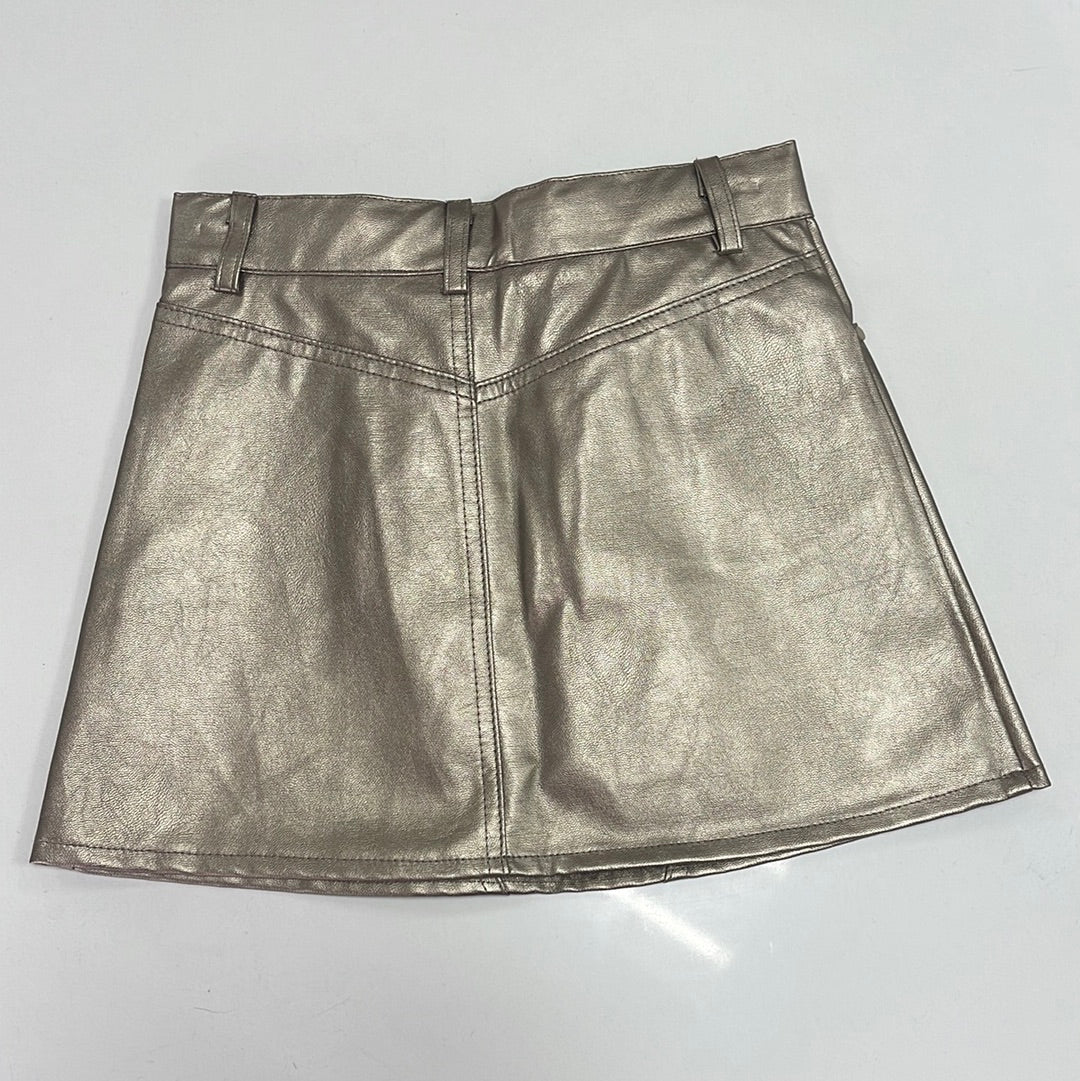 Gold Woven Skirt