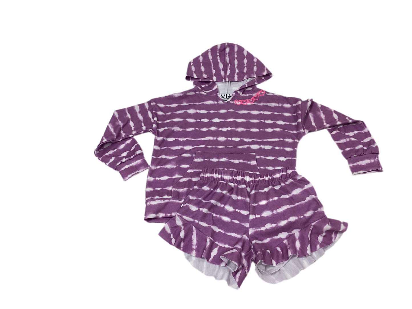 Tiger Pullover Purple Set
