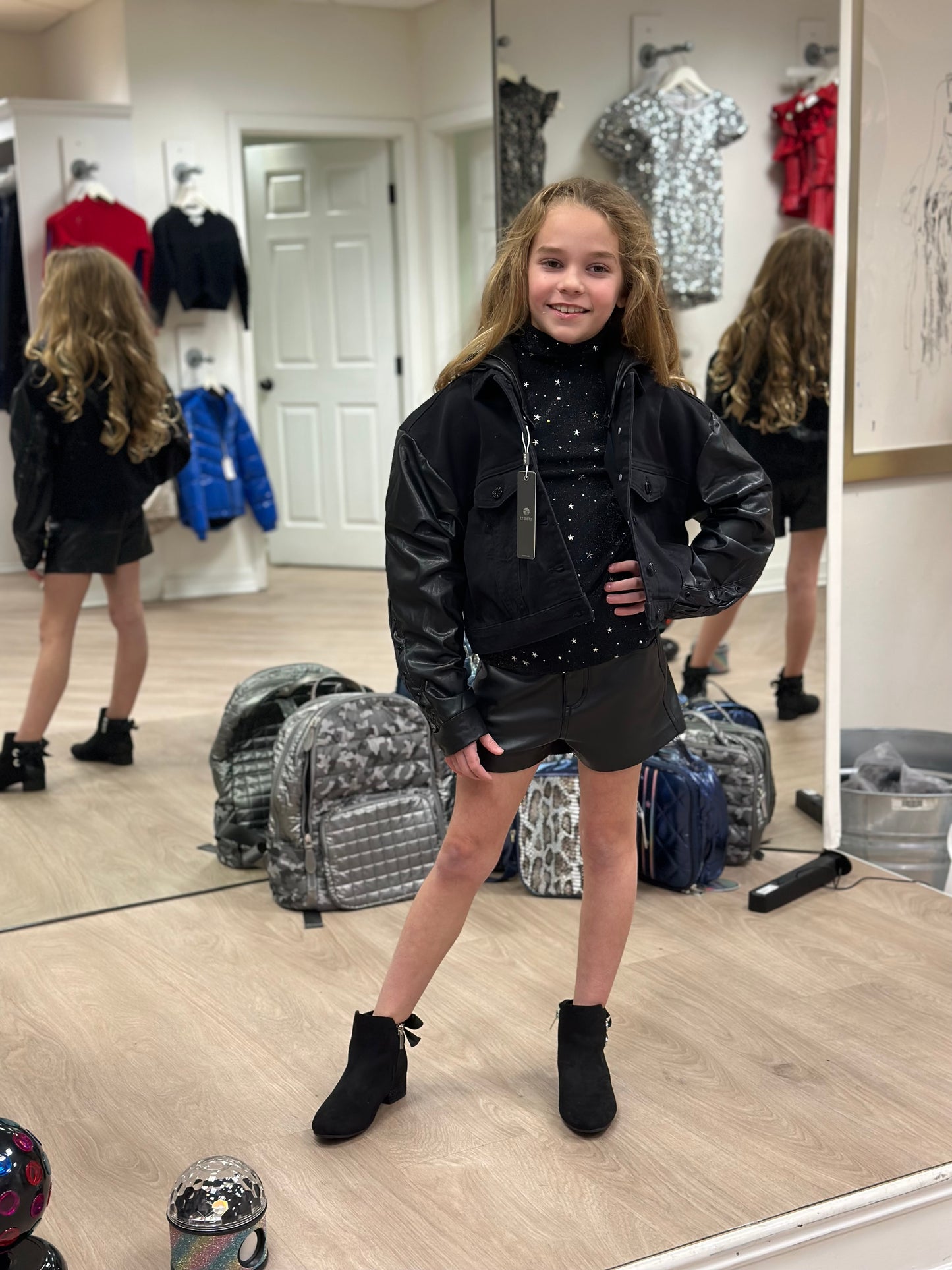 Tractr Black Jacket
