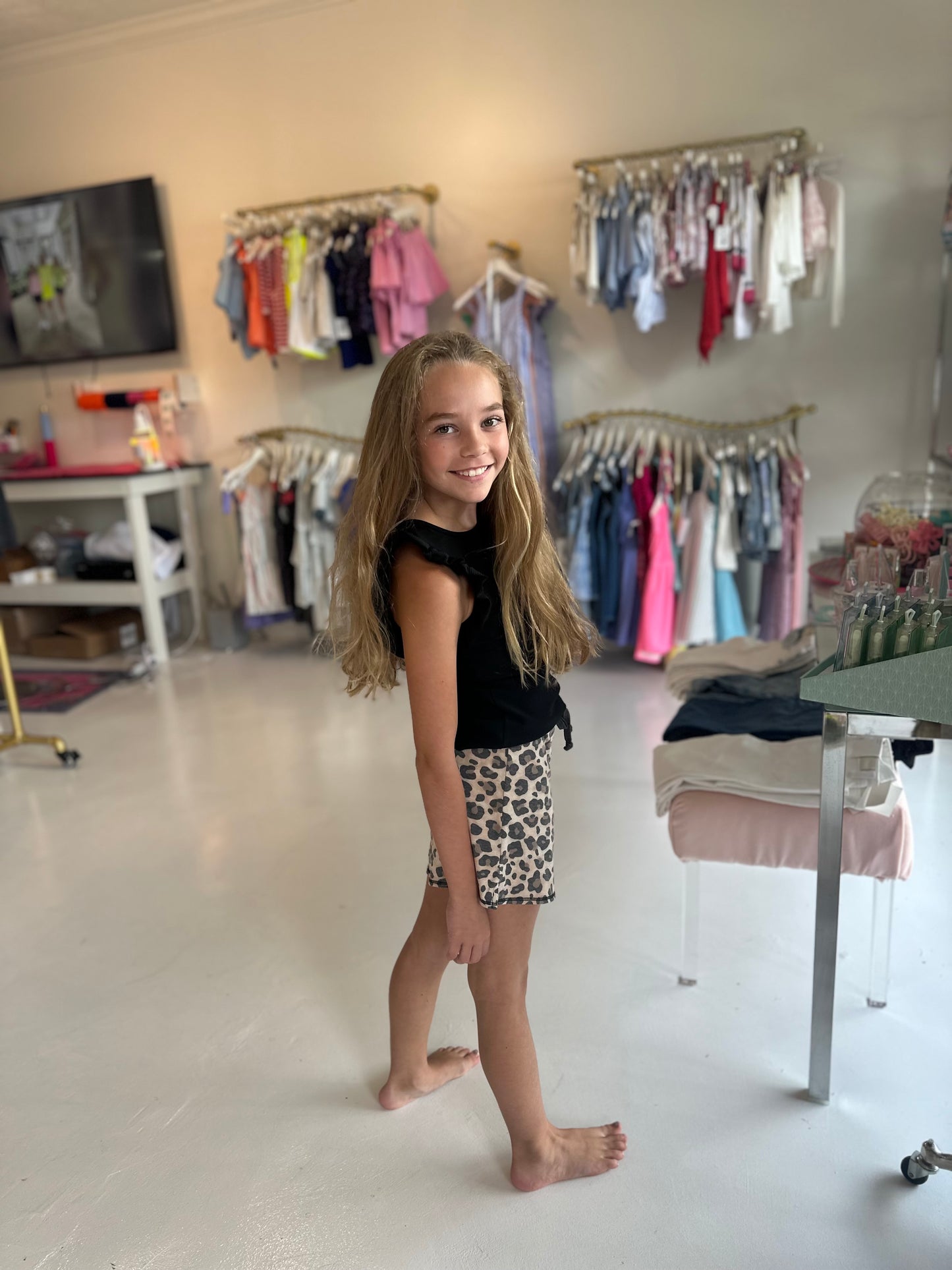 Mini Leopard Skirt/Skort