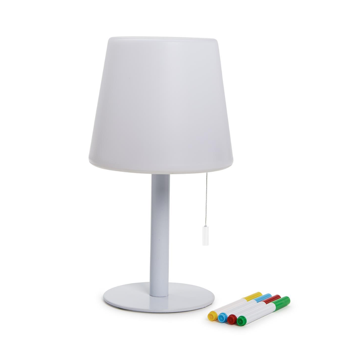 LED Cordless Table Lamp with Washable Markers