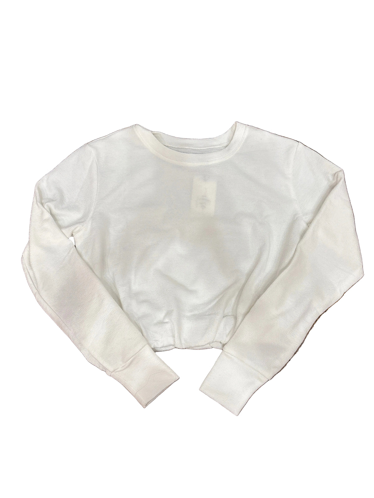 Long Sleeve Knit Top (White)