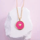 Splendid iris necklace