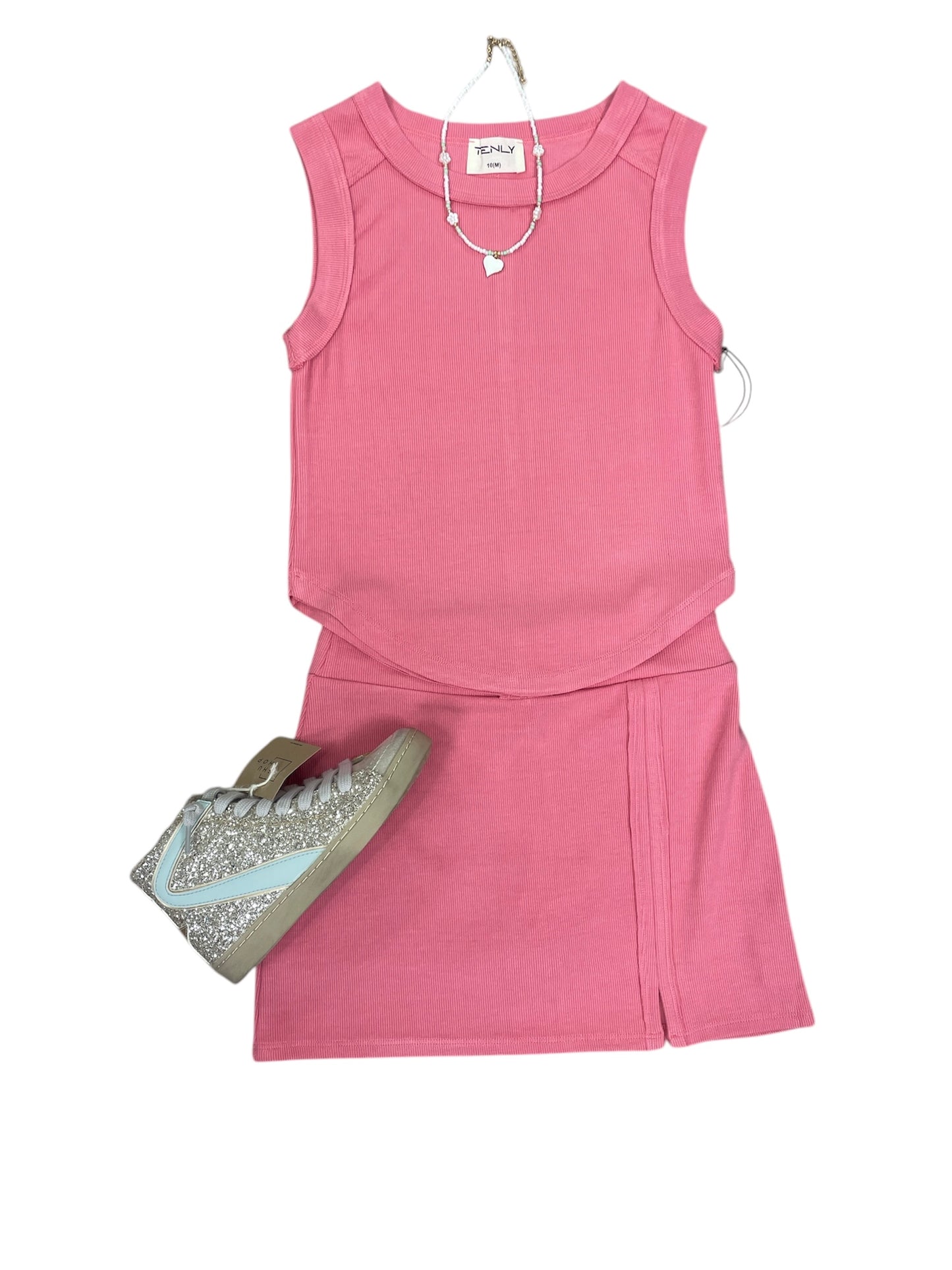 Exposed Seam Tank Ribbed