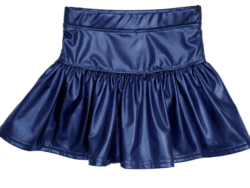 Azarhia Skort Metallic Blue