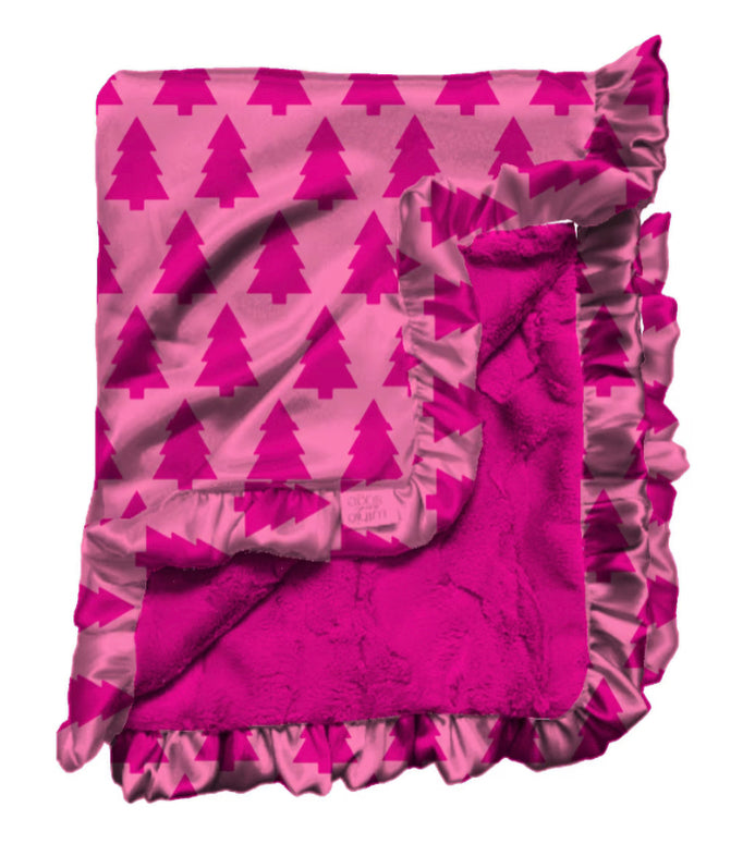 Blanket Pink Christmas