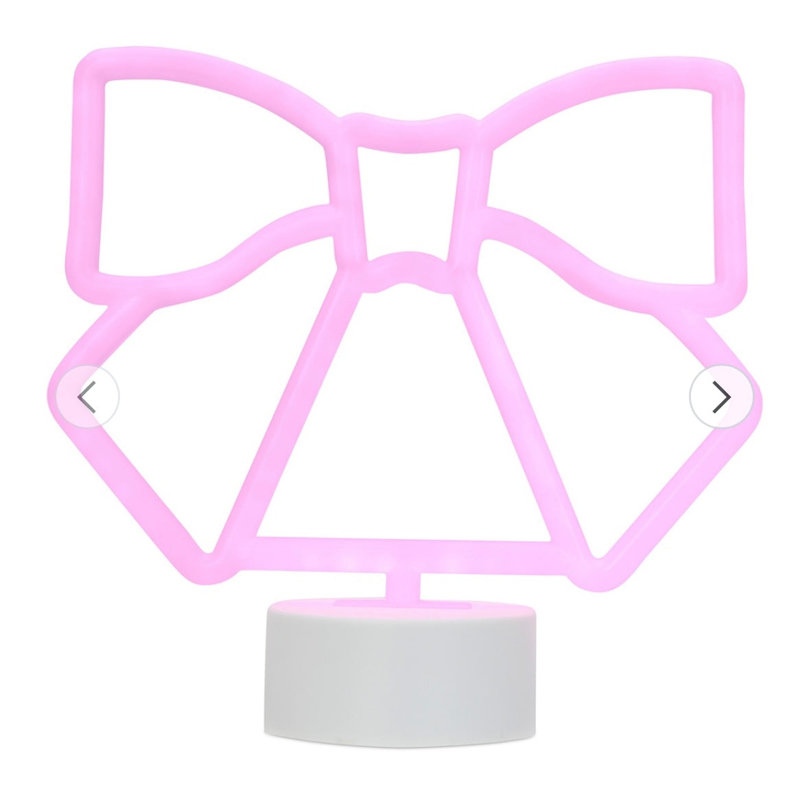 IScream Bow Neon Light
