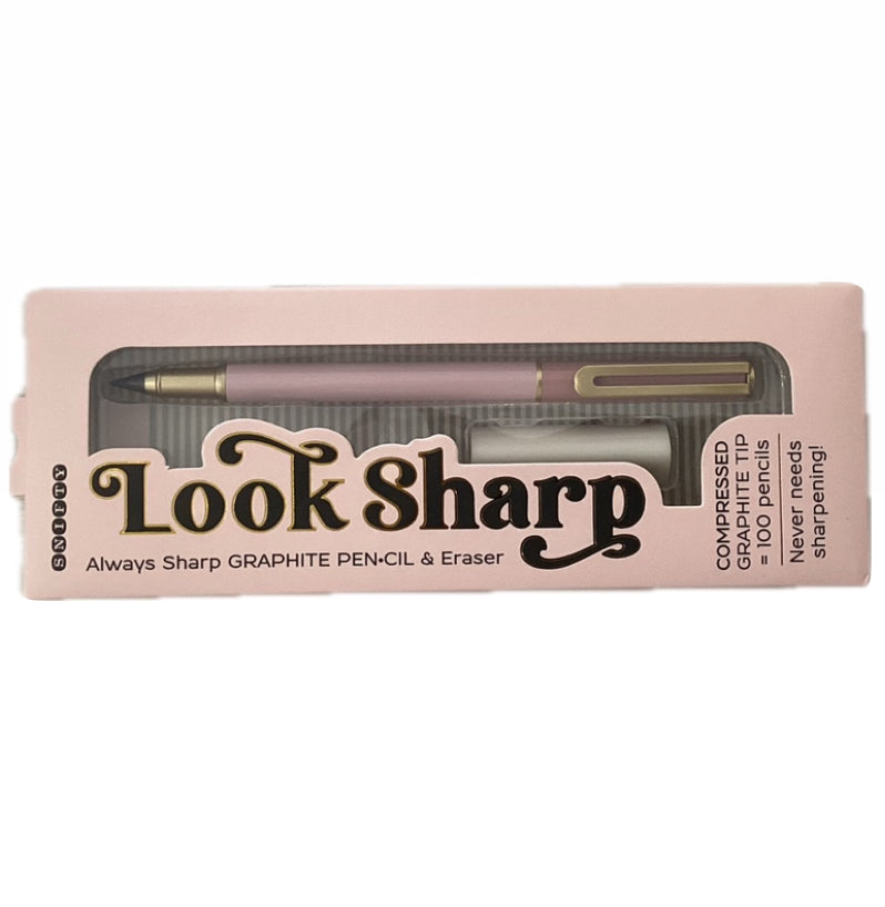 Look Sharp Pink Pencil Set