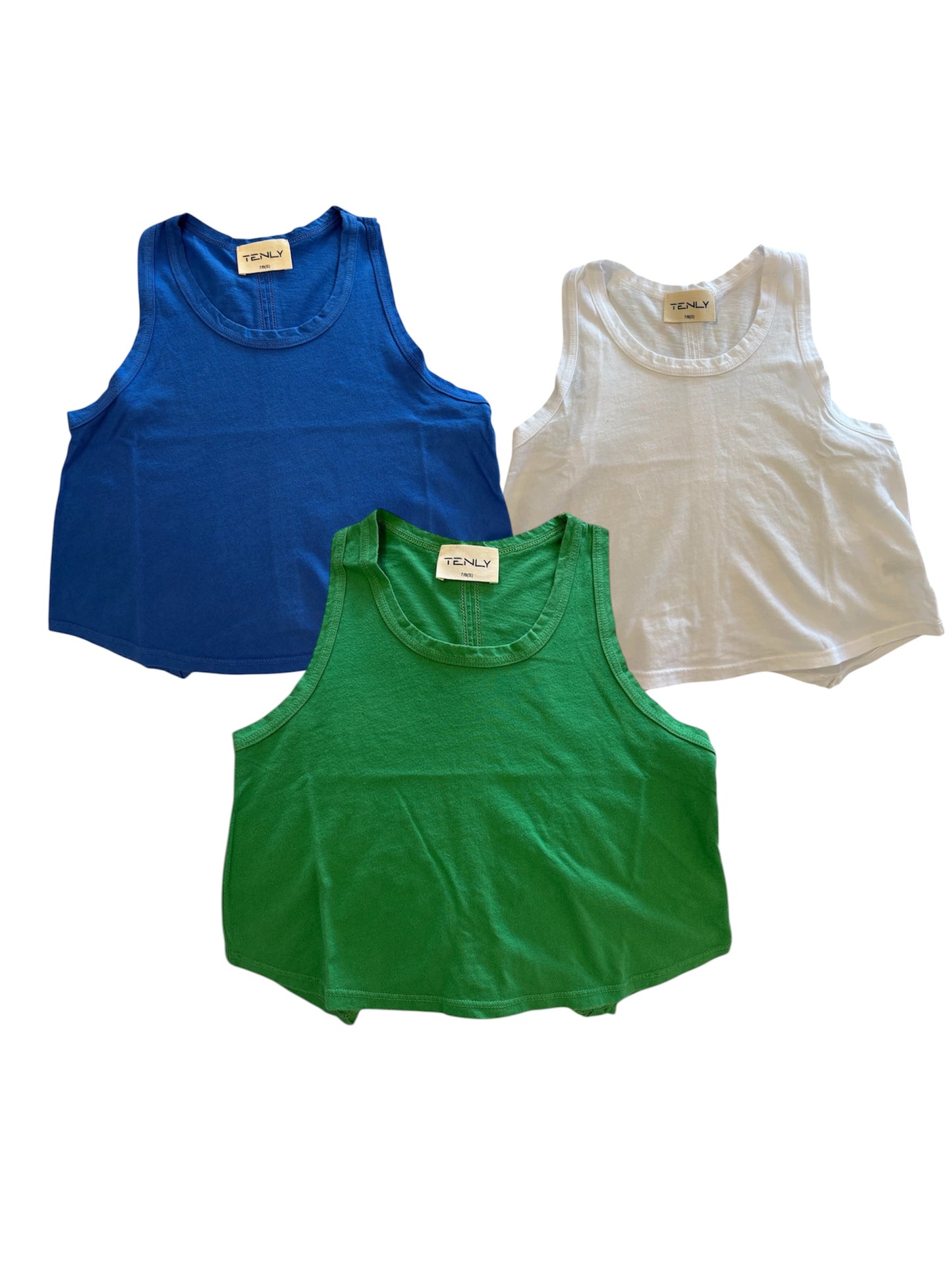 Cotton Jersey Flared Tank