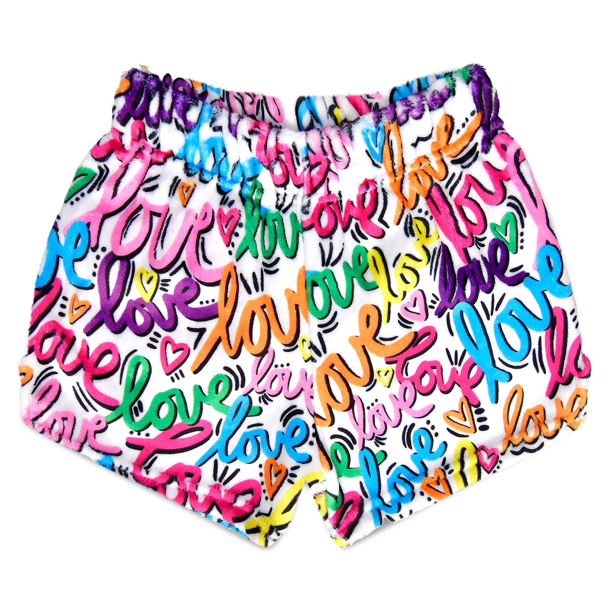 Iscream| Corey Paige Love Letters Plush Shorts