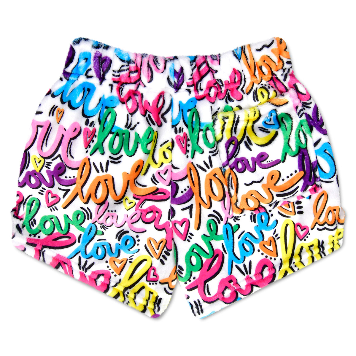 Iscream| Corey Paige Love Letters Plush Shorts
