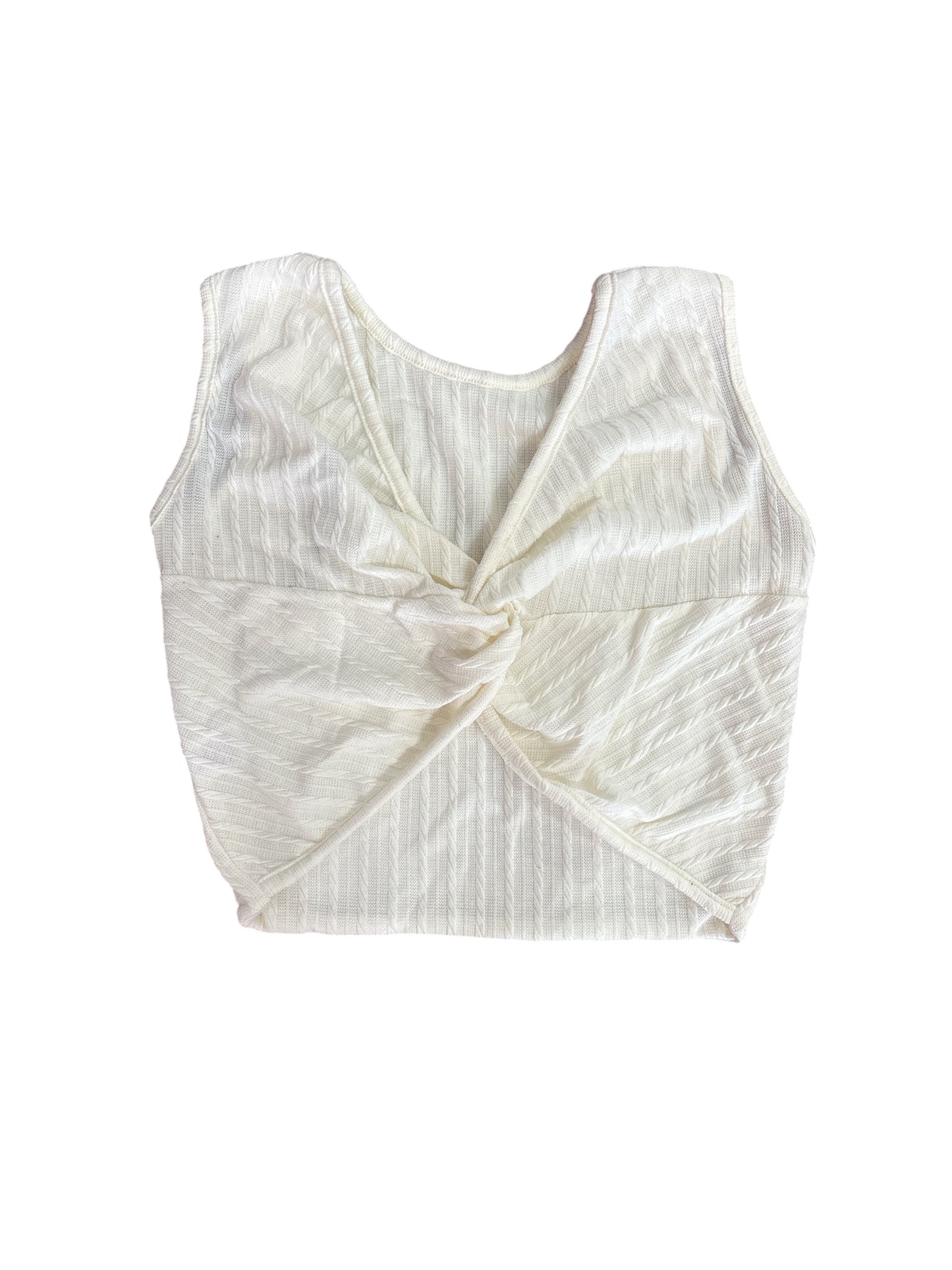 If So Knot Back Top
