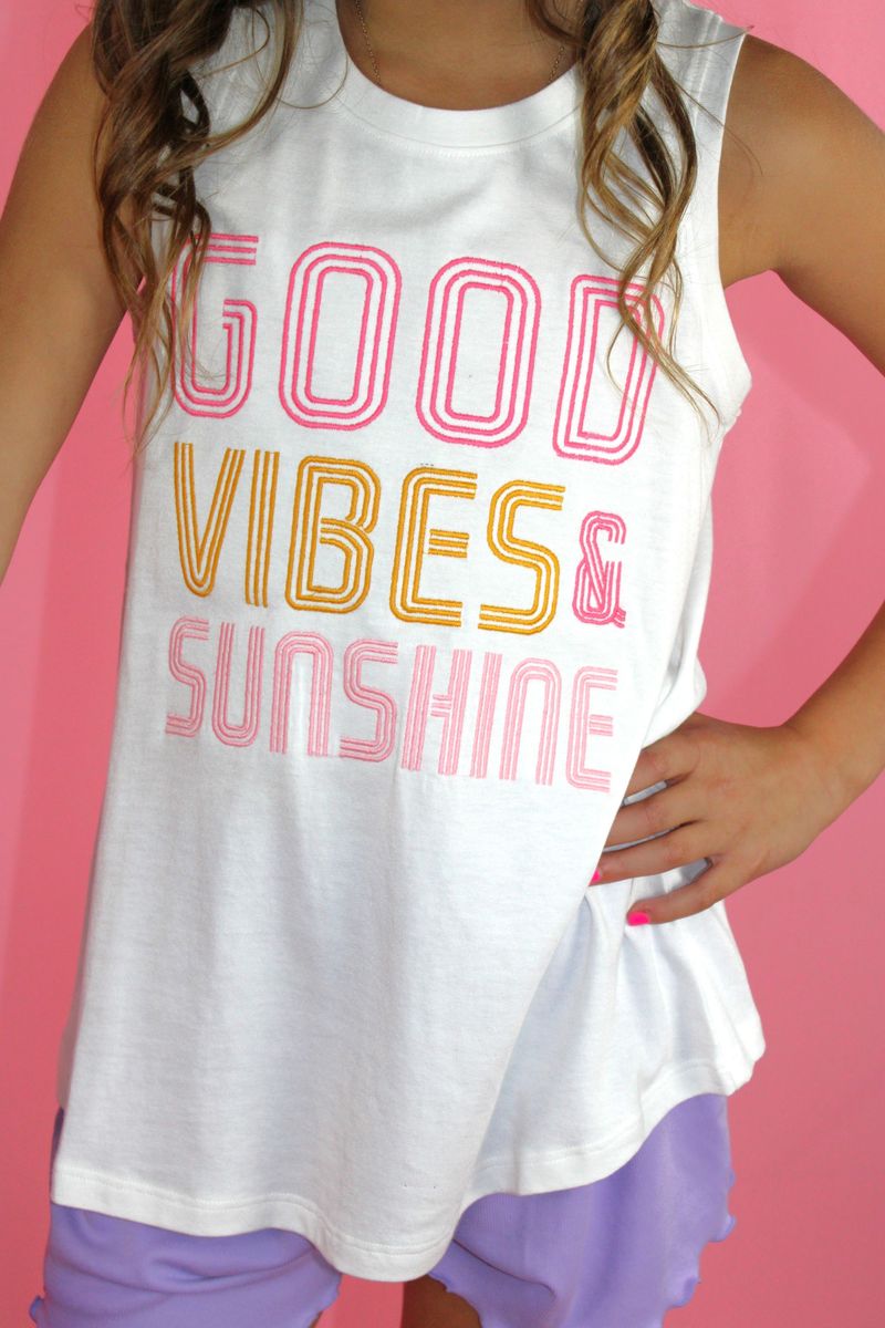 Good vibes & Sunshine tank