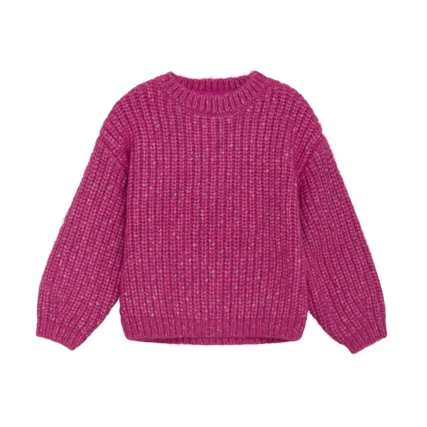Pink Pullover Knit