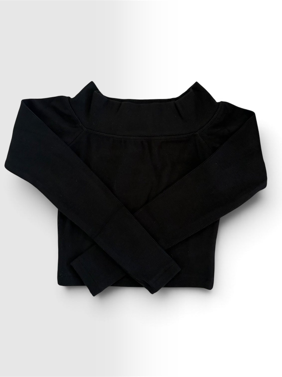 Rayon Off Shoulder Knit Top