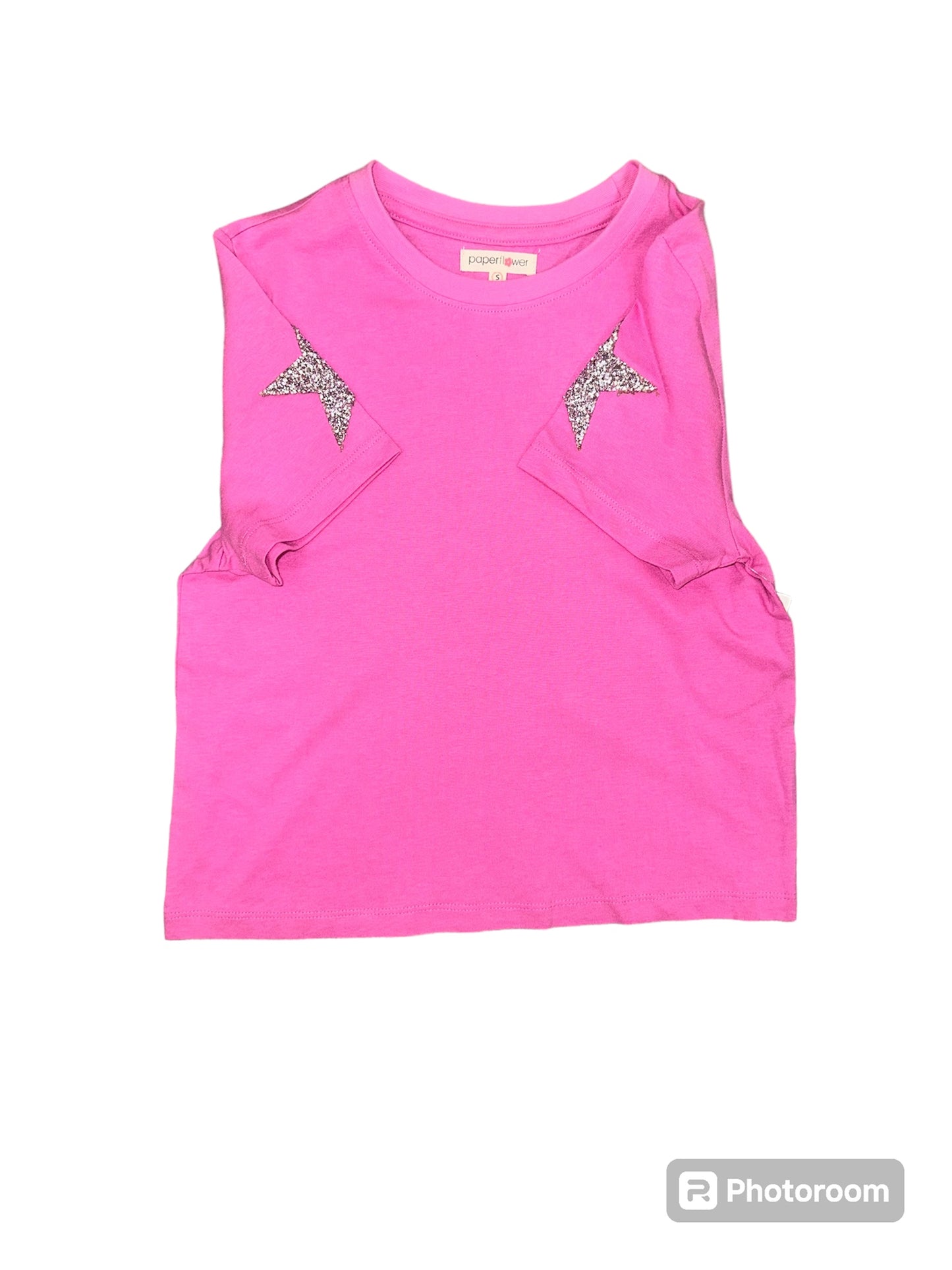 Paperflower Rhinestone Star Tee