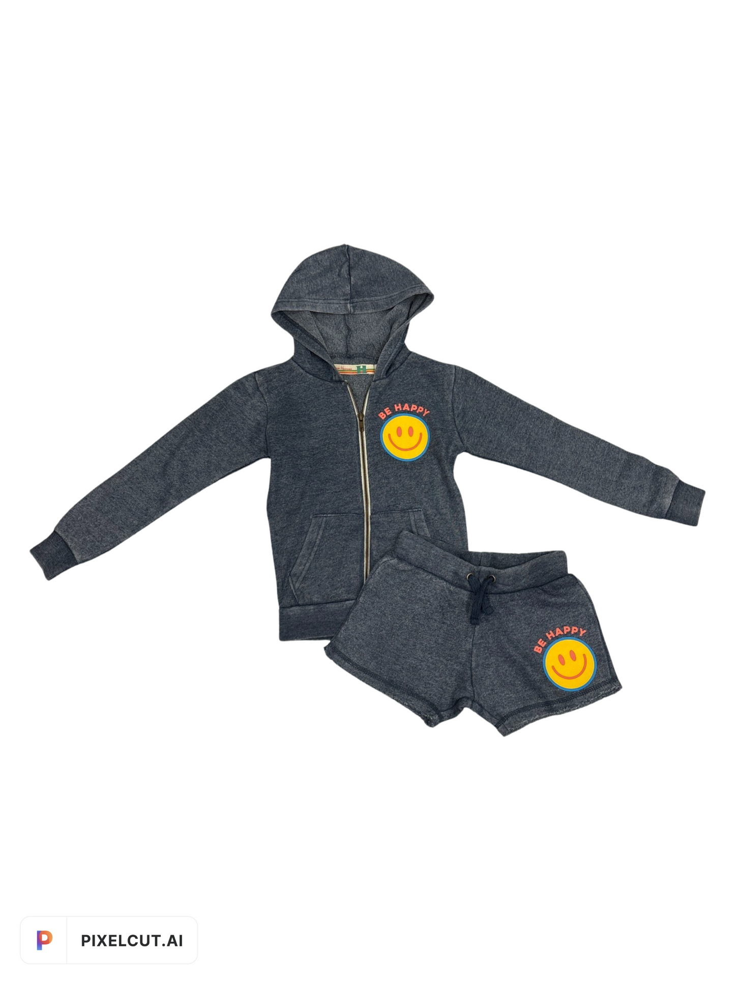 Deep Navy New Burnout Shorts