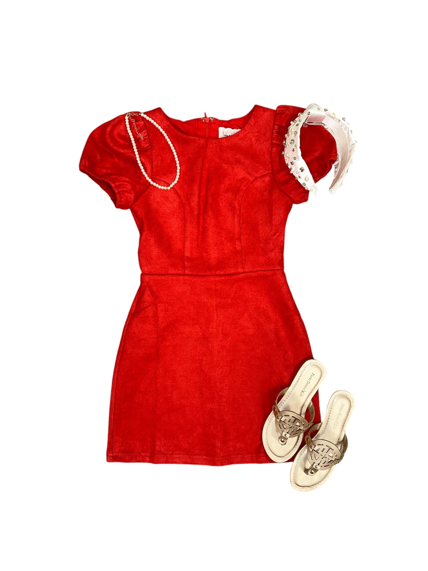 Tuscany Faux Suede Mini Dress