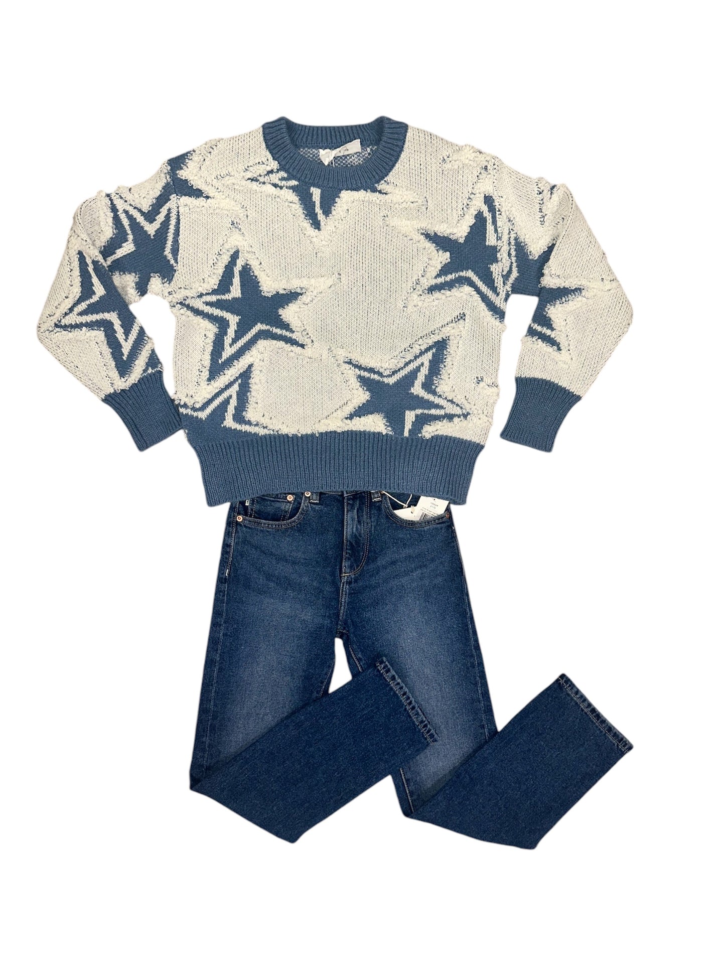 Show Time Star Intarsia Sweater
