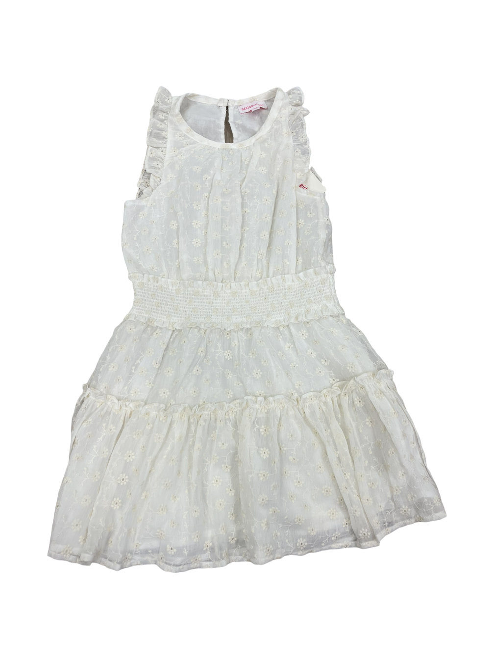 DH White Halter Dress