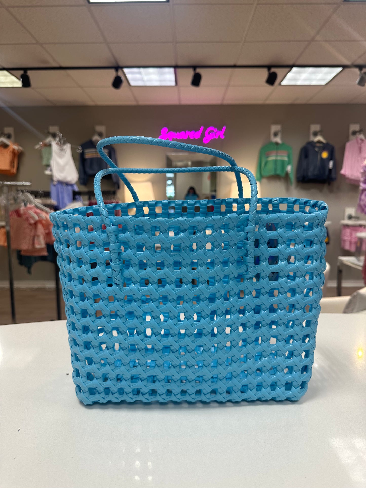 Large Woven Tote Bag