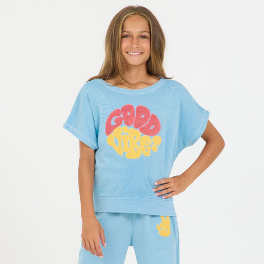 Good Vibes Patch Tee