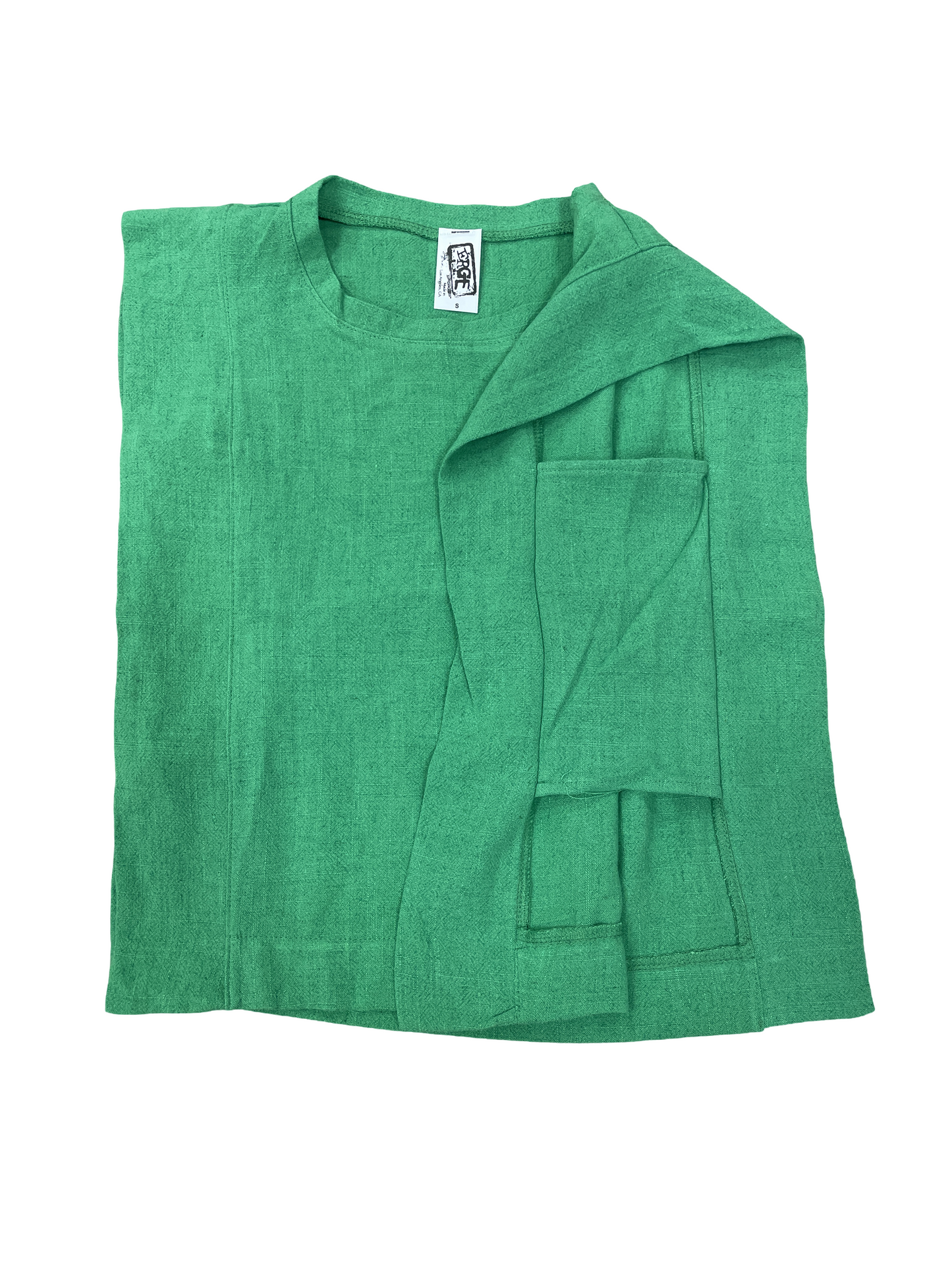 ERGE Green Linen Tank