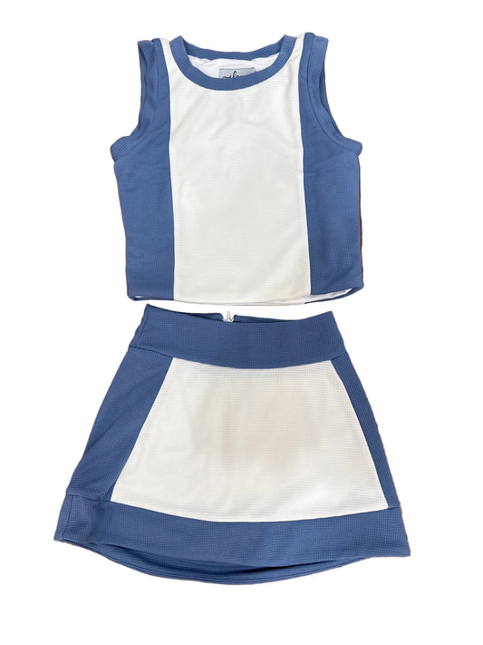 Knit Color Block Set