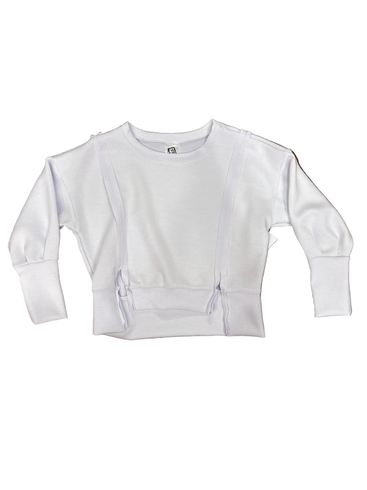 White Scuba Sweatshirt