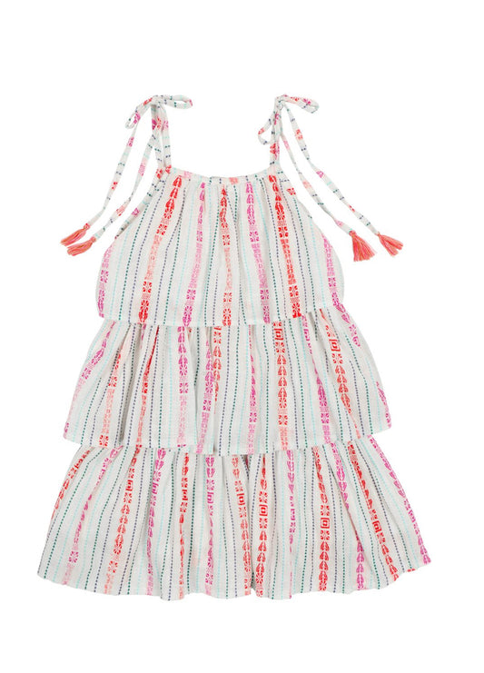 Flapper-Style Tiered Sundress