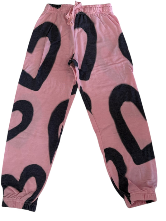 Large Hearts Athletic Pants