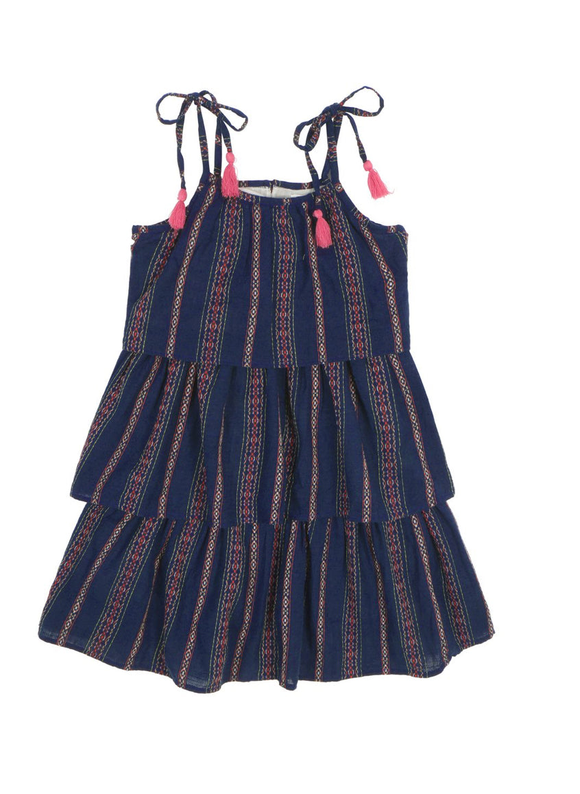 Flapper-Style Tiered Summer Dress