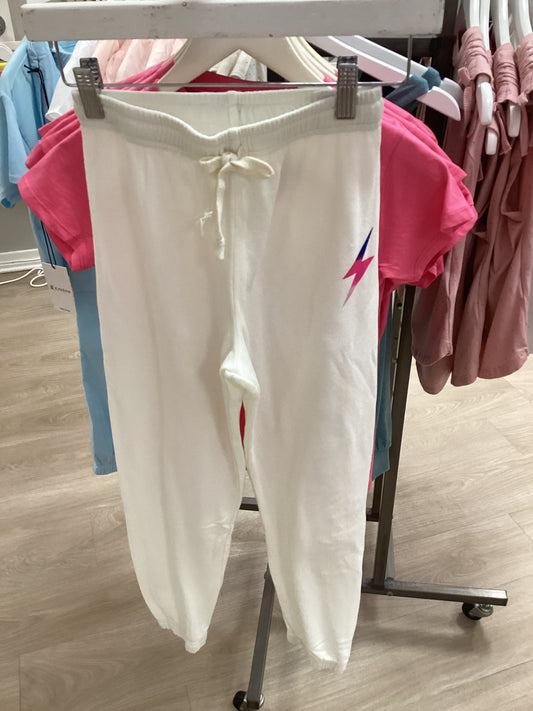 Athletic elastic waist/cuff sweatpants