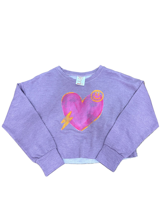 Smiley Heart Sweatshirt