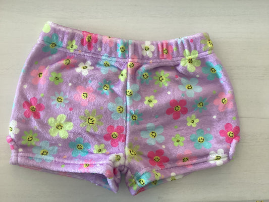 Preppy Goose daisy smiles plush shorts