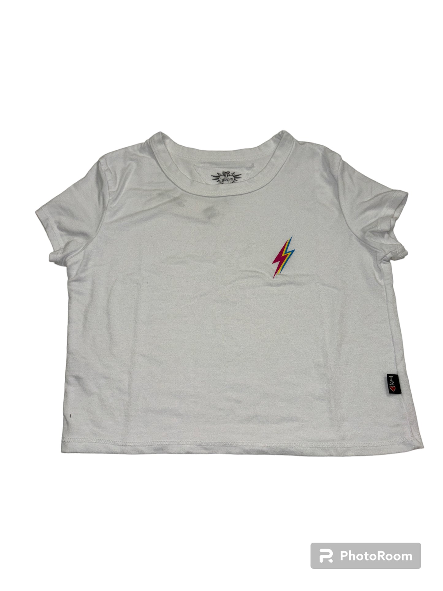 T2Love Lightning Bolt boxy top