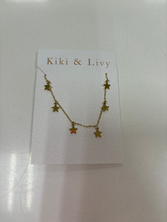Kiki & Livy Multi Star Gold Necklace