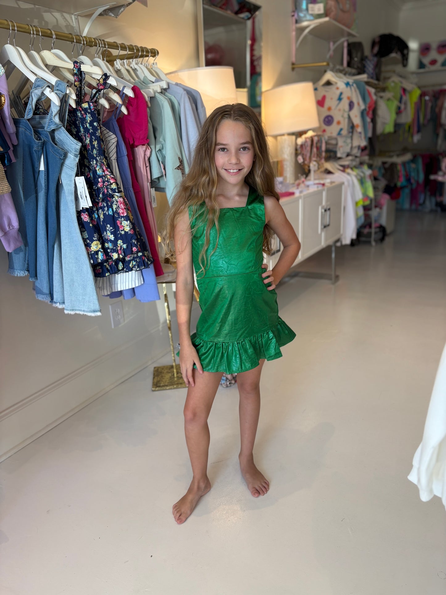 AW Green Dress