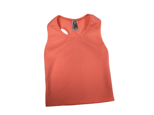 Techno Racerback Tank Pink