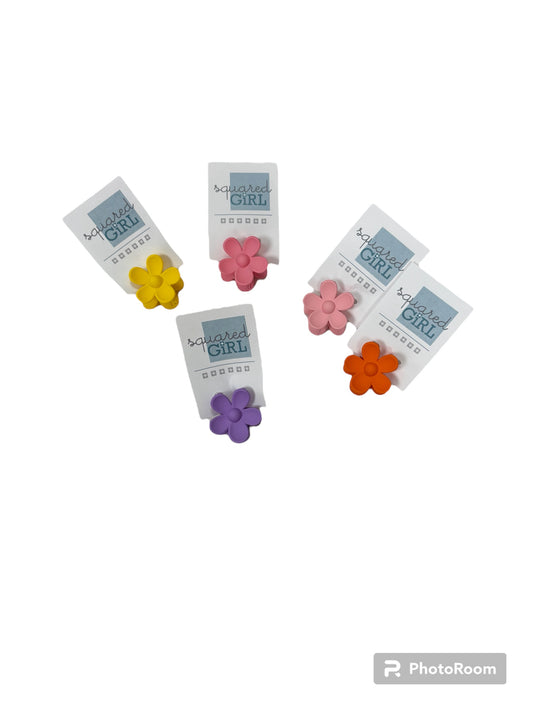 Colorful Flower Clip