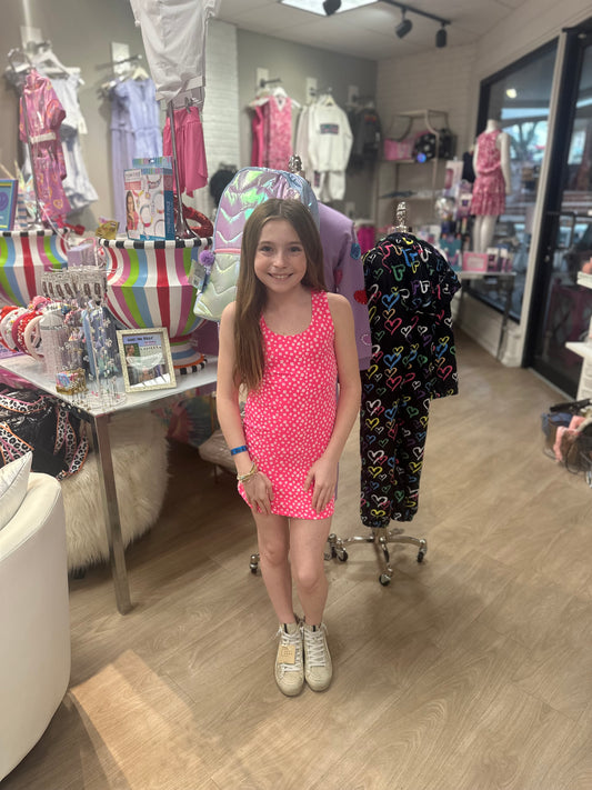 FBZ Pink Mini Daisy Dress